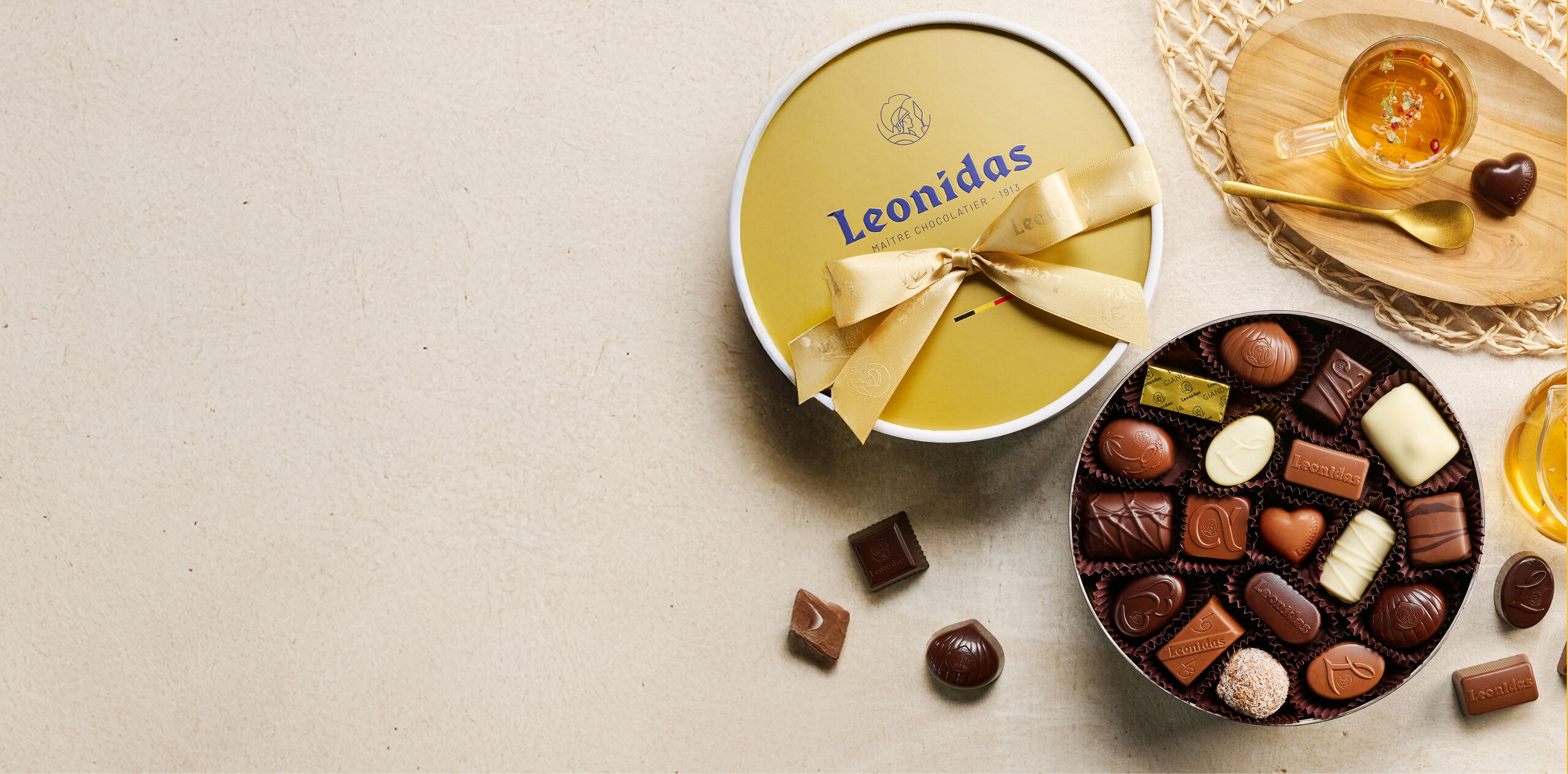 <h1>Verras met een cadeau dat altijd in de smaak valt</h1><p>20% korting op alle chocolade en snoep</p>