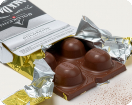 Een chocoladereep 