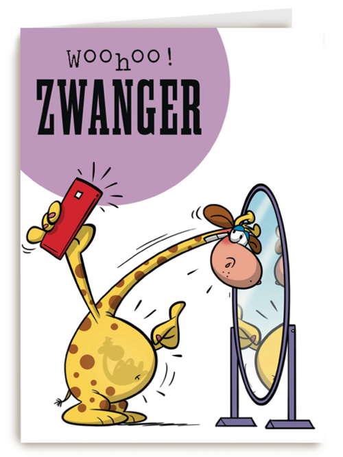 funny mail woohoo zwanger