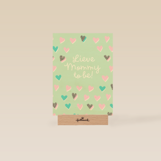 moederdag kaart lieve mommy to be