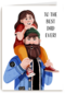 vaderdagkaart folio to the best dad ever