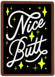 Valentijnskaart grappig Nice butt