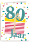 verjaardagskaart man vrouw 80 jaar