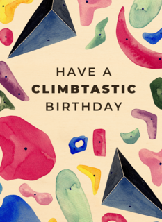 have a climbtastic birthday