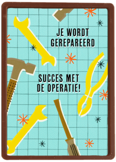 Je wordt gerepareerd