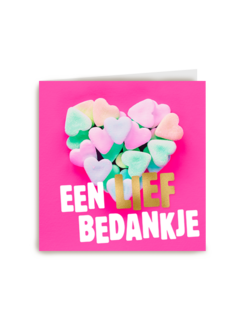 Een lief bedankje