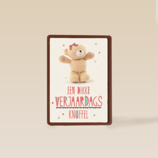 een bere knuffel voor jouw verjaardag