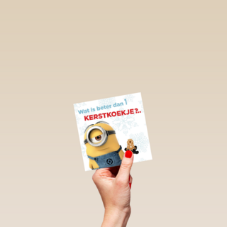 kerst minions wat is beter dan een kerstkoekje