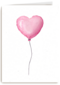 Ballon met hart zonder tekst