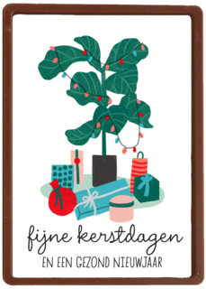 Kerstkaart Hip Gezond nieuwjaar