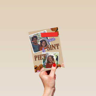 9an sint en piet kaart sinterklaas