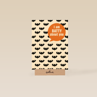 vers van de pers halloween i am batty about you