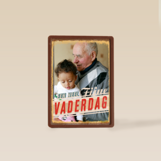 vaderdag fotokaart klassiek een heel fijne vaderdag