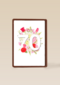 Verjaardagskaart 70 jaar bloemen