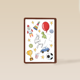 verjaardag kaart matia studio jij bent jarig