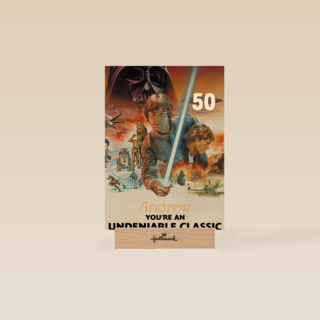 verjaardag kaart man star wars classics