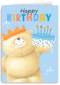 Forever Friends Happy Birthday cake blue