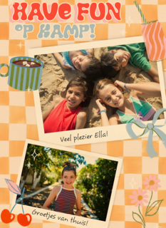 Op kamp have fun