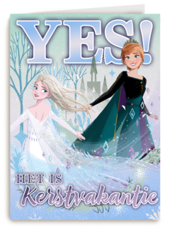 yes het is kerstvakantie met anna en elsa