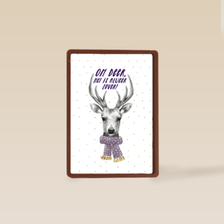 oh deer het is kerst