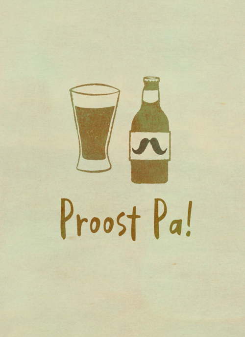 vaderdag kaart hip proost pa