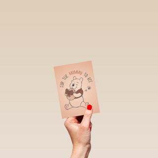 For the mummy to be met Winnie the Pooh
