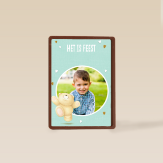 het is feest met een forever friends fotokaart