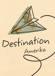 reizen kaart met een papiere vlieger destination