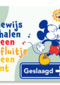 Mickey Mouse geslaagd rijbewijs kaart
