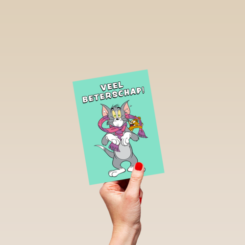 Veel beterschap Tom en Jerry