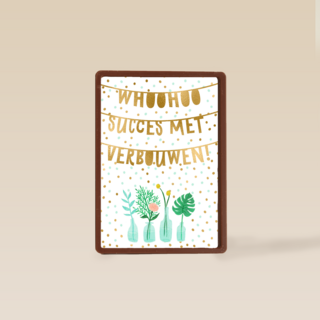 verbouwing kaart succes met verbouwen