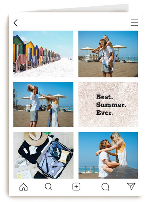summervibes fotokaart