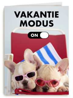 vakantiemodus aan staykation