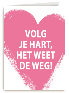 Sterktekaart volg je hart