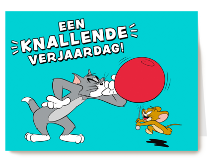 Een knallende verjaardag Tom en Jerry