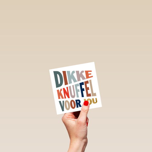Dikke Knuffel Voor Jou Modern