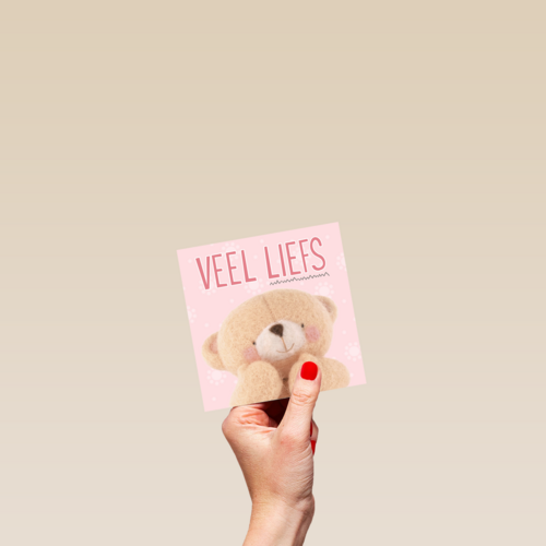 een knuffel vol liefde