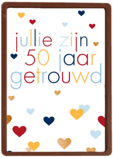 Jullie zijn 50 jaar getrouwd