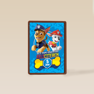 Paw Patrol kaart deze pups komen jou feliciteren