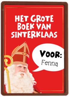 Sinterklaaskaart Het grote boek van Sinterklaas