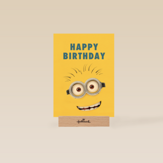Minions verjaardagskaart happy birthday