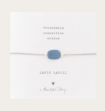 A Beautiful Story Edelsteen Kaart Armband Lapis Lazuli