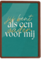 Vaderdag als een vader voor mij