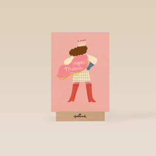 moederdag kaart super mama
