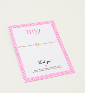 My Jewellery Armband Klavertje Vier Geluk