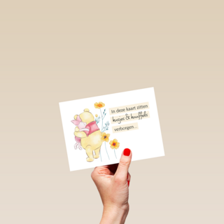 Winnie de Poeh kusjes en knuffels