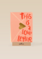 This is a love letter