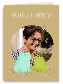 Beterschap Kikker Snel Op