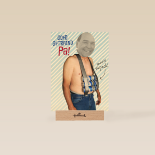 vaderdag kaart grappig goed getraind pa