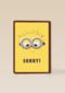 Sorry kaart Minions met Bob